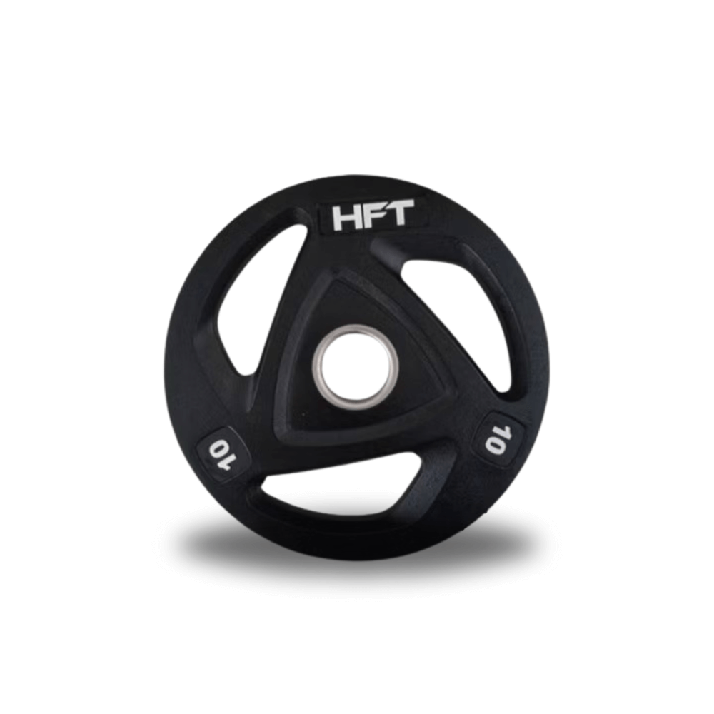 แผ่นน้ำหนัก โอลิมปิค 2 นิ้ว Homefittools 10 kg 1 แผ่น